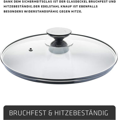 Berndes Kochtopf Injoy Special Edition 16 cm, Induktion, Kochtopf aus Edelstahl, allherdtauglich, To