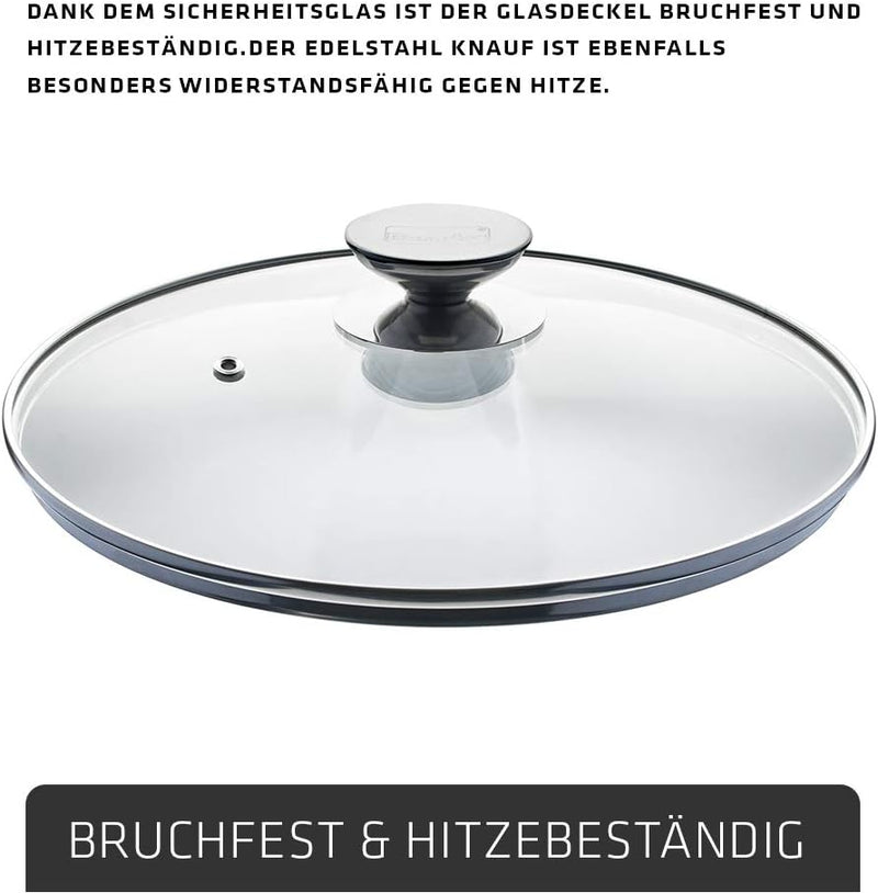 Berndes Kochtopf Injoy Special Edition 16 cm, Induktion, Kochtopf aus Edelstahl, allherdtauglich, To