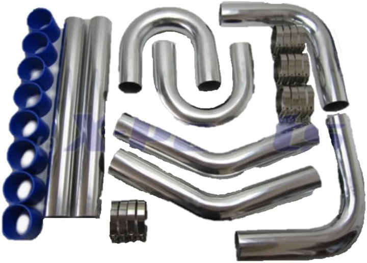 Ladeluftkühler Einbauset Alu Rohr Schlauch 51mm