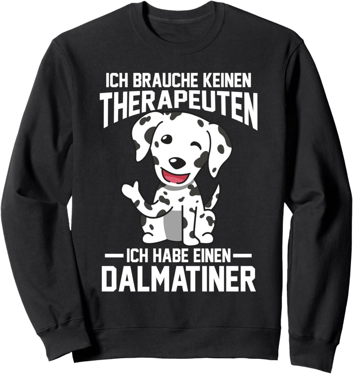 Therapie Dalmatiner Sweatshirt