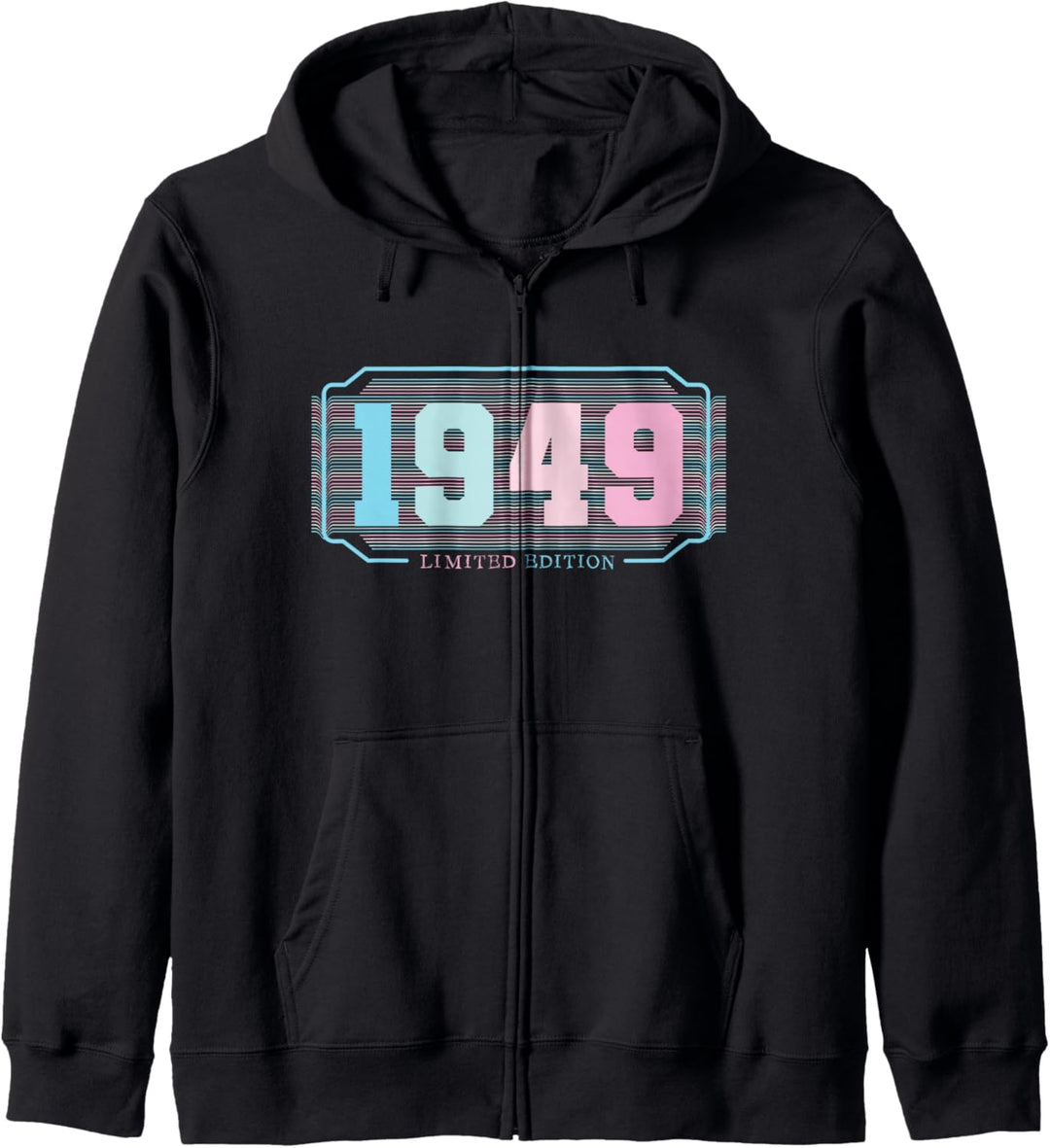 75. Geburtstag Mann Frau 75 Jahre 1949 Deko Lustig Geschenk Kapuzenjacke