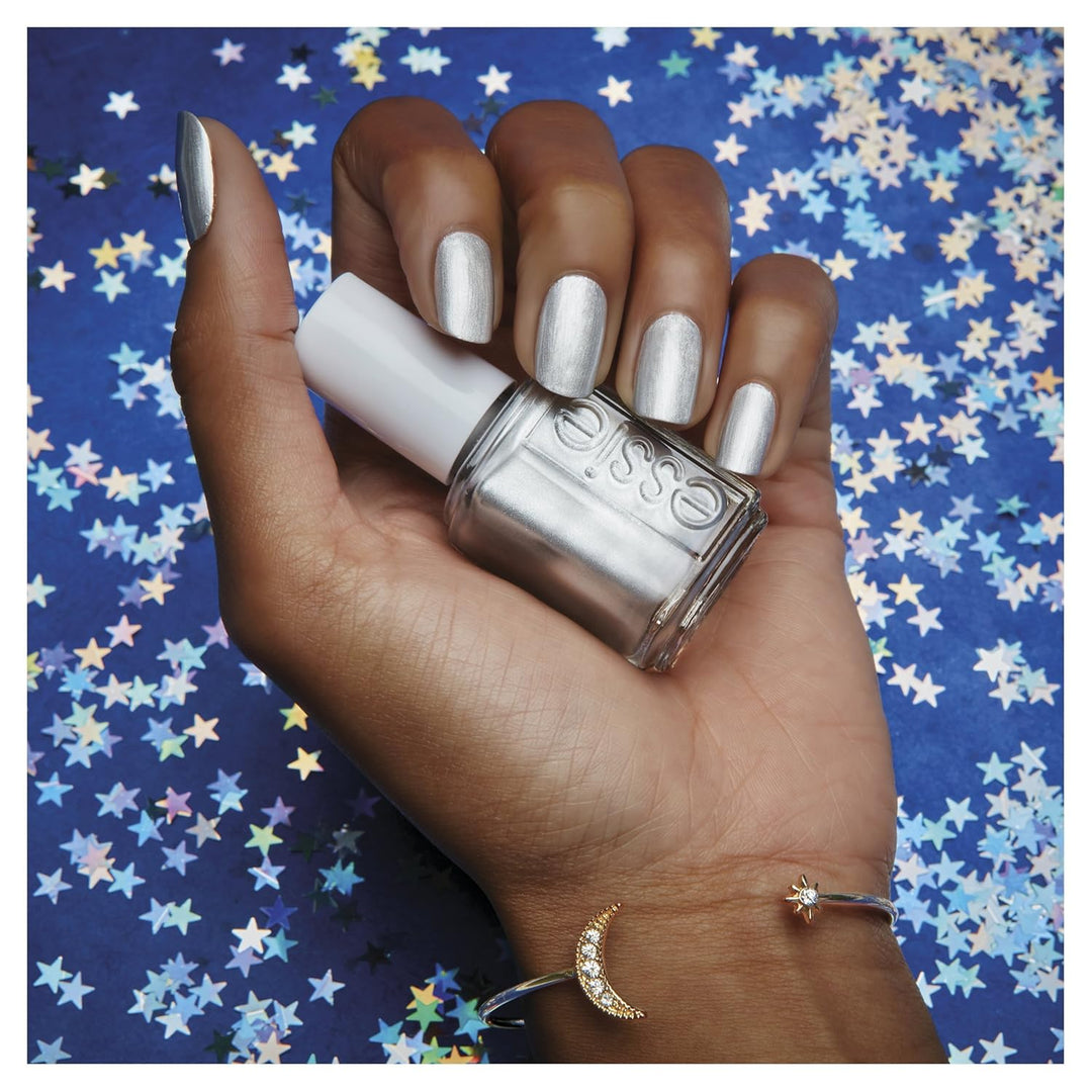 Essie Galaxy, 522, metallener Gel-Couture-Nagellack „Mercury Retrograde“ 517 In My Orbit Metallic Na
