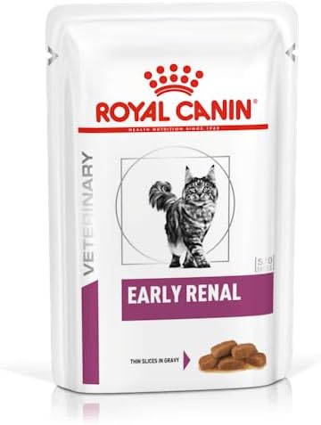 Royal Canin Veterinary Early Renal | 4er Pack | 4 x 12 x 85 g | Diät-Alleinfuttermittel für Katzen |