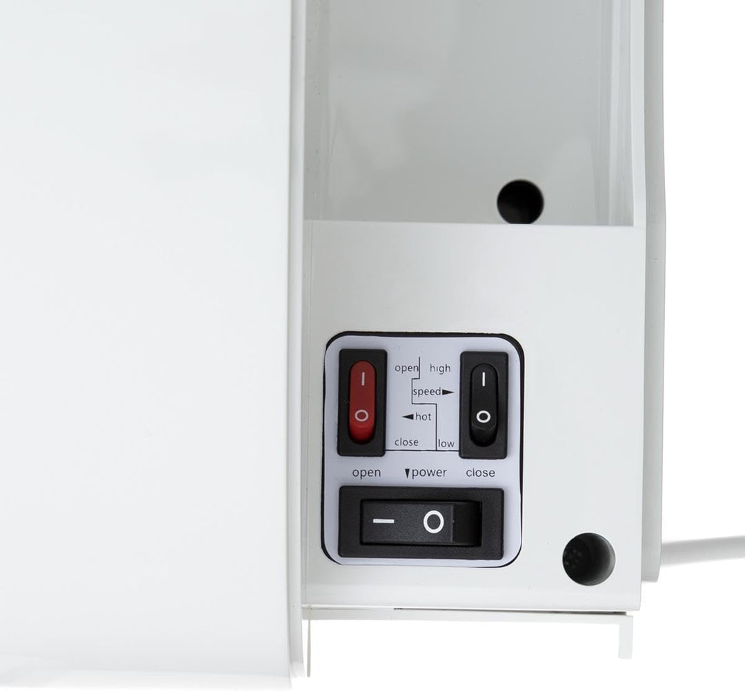 Allpax Händetrockner CITOJET UV 800 mit UV Licht, ABS Kunststoff - Trocknungszeit nur ca. 9-11 Sekun