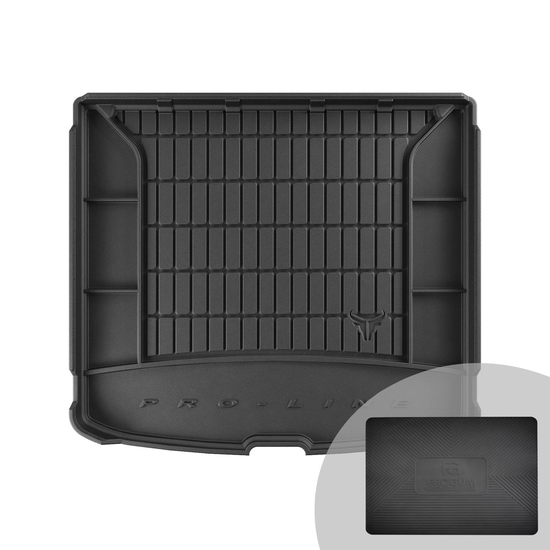 FROGUM ProLine 3D Gummimatte Exklusive Auto Kofferraummatte Kofferraumwanne für SEAT Altea XL 2004-2