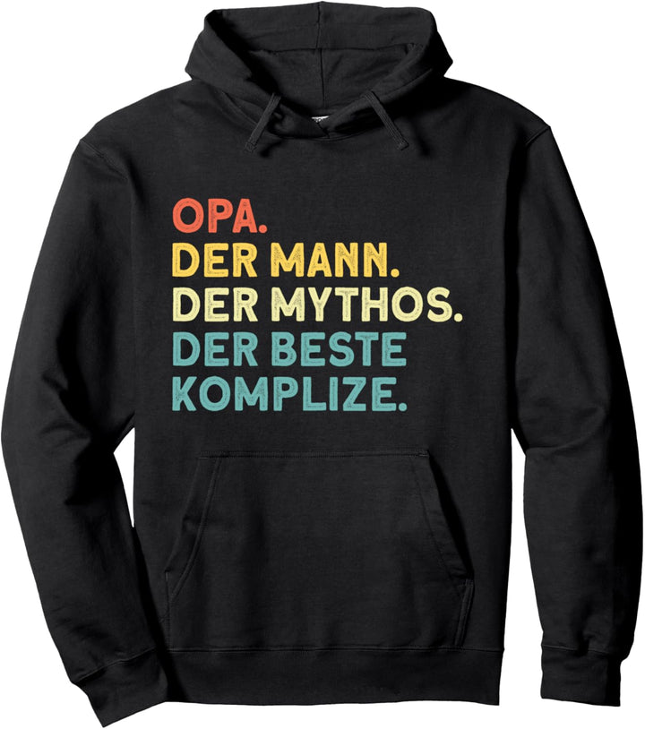 Opa. Der beste Komplize. Opa Enkelkind Pullover Hoodie