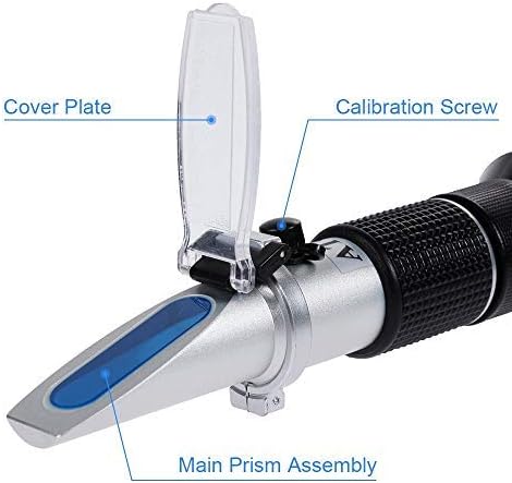 Honig-Ahornsirup-Brix-Refraktometer/58-90 Brix 10-33 Feuchtigkeitsmesser/selbstgebrautes Sucrose-Bra