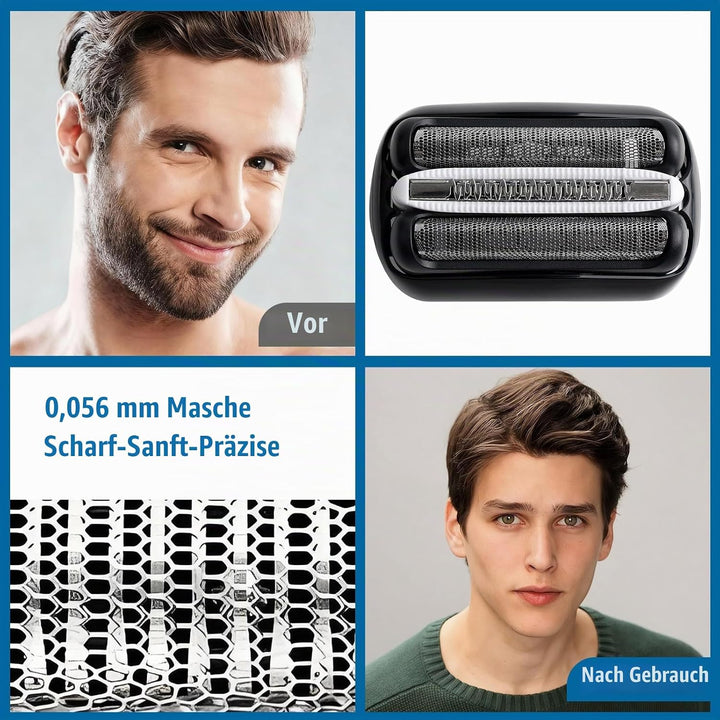 3 Stück 32B Scherkopf Kompatibel Mit Br*un Series 3, Elektrischer Rasierkopf S3, Ersatzscherteil Ras