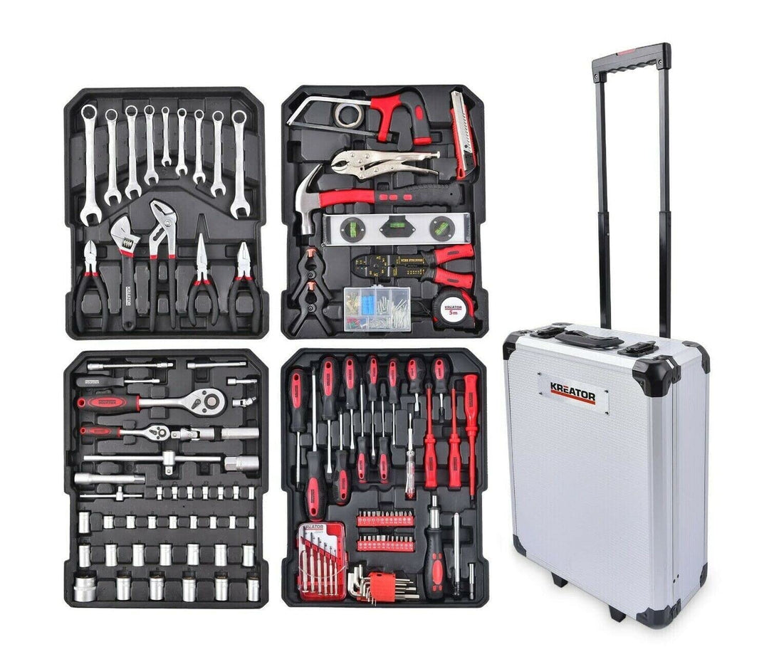 KREATOR KRT951011 - Juego de herramientas 189 piezas