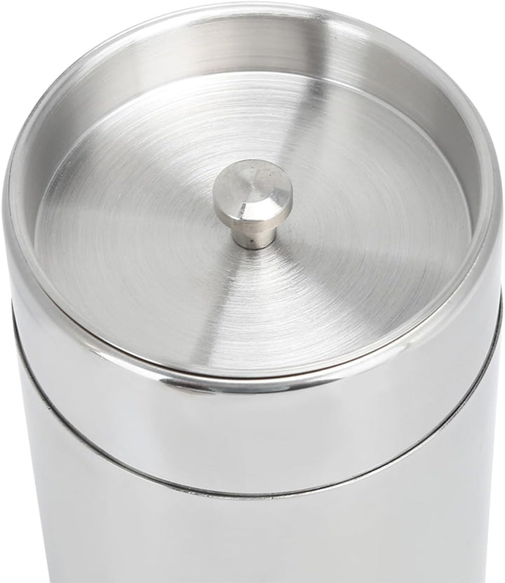 Kaffeebohnenbehälter,Vorratsdose 400 Ml Edelstahl Dose ， Portable Sealed Tea Leaf Storage Jar Canist
