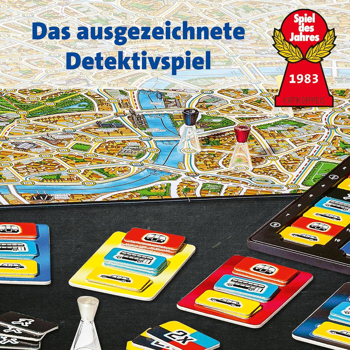 Ravensburger Gesellschaftsspiel 26601 - Scotland Yard - Familienspiel, Brettspiel für Kinder und Erw