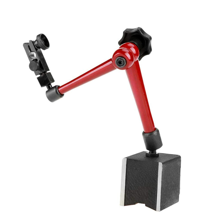 Messuhr Halterung, Messstativ mit Magnetfuss, 350mm Einstellbare Universal Magnetfuss Halter Stand 6