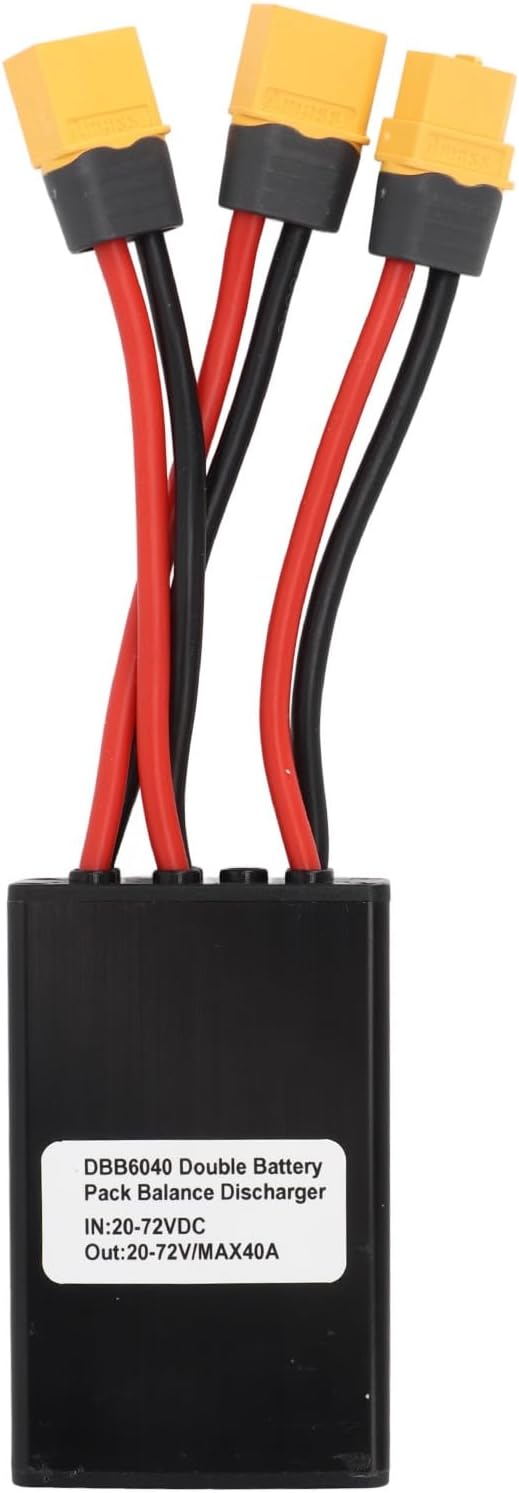 Zerodis Dual Battery Discharge Converter, Boost Multi-Feed Current Dual Battery Switch Balancer 20V-