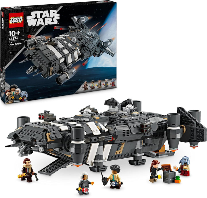 LEGO Star Wars: Skeleton Crew Die Onyx Cinder, Spielzeug-Sternenschiff zum Bauen und Sammeln für Jun
