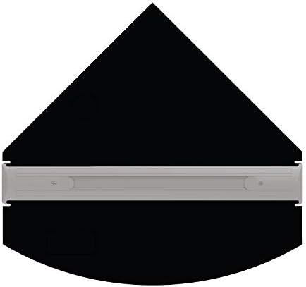 iQuatics Universal/Juwel kompatibles Ersatzklappen-Set mit Skimmer/Futterlöcher, Trigon 190 Schwarze