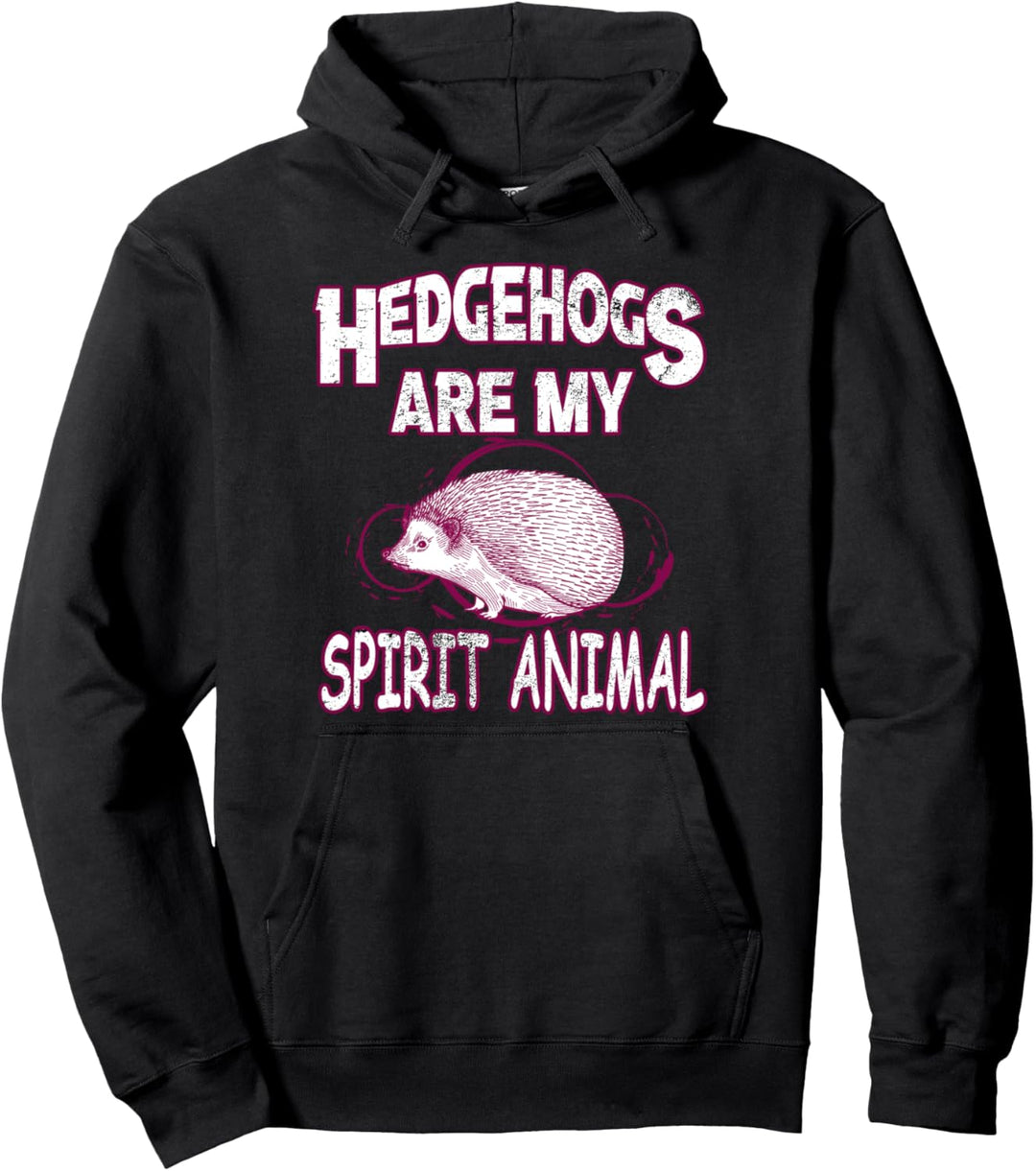 Geisttier Igel Hedgehog Kleidung Kostüm Geschenk Igel Pullover Hoodie