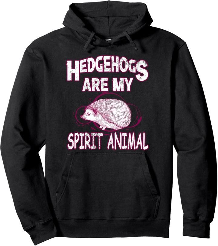 Geisttier Igel Hedgehog Kleidung Kostüm Geschenk Igel Pullover Hoodie