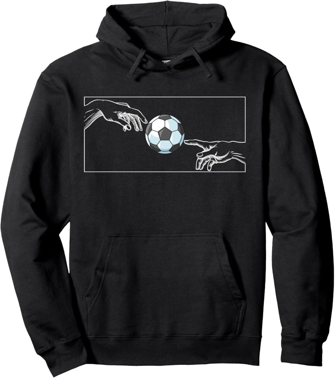 Fussball Junge Mädchen für Fussballspieler zum Fussball Pullover Hoodie