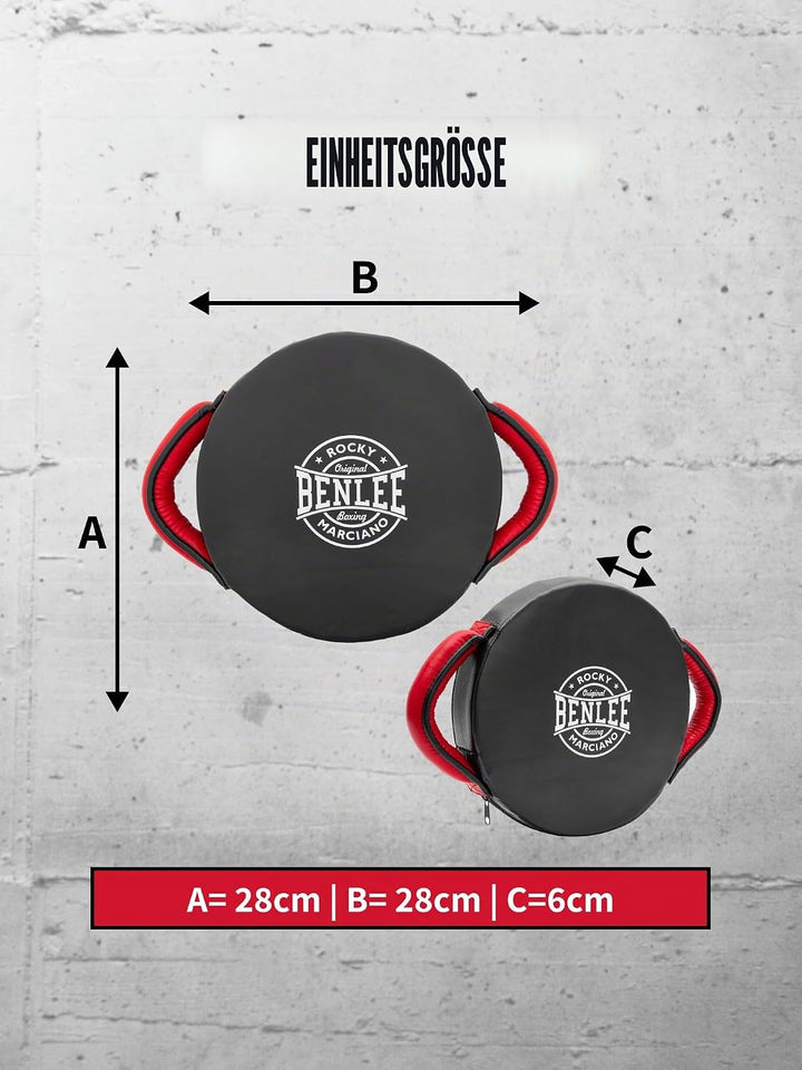 Benlee Schlagpolster Kunstleder Potenza Black/Red Einheitsgrösse, Black/Red Einheitsgröße