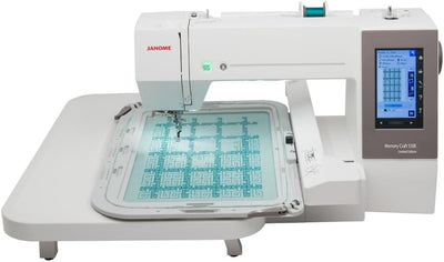 Janome MC 550E LIMITED EDITION Stickmaschine mit 4 Stickrahmen, 360 x 200 mm Stickfläche inklusive A