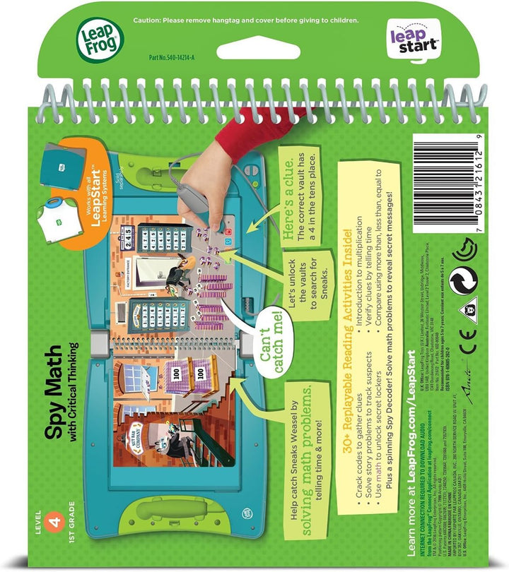 LeapFrog LeapStart Year 1 Activity Book: Spy Maths and Critical Thinking