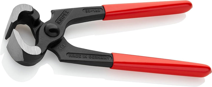 KNIPEX Kneifzange mit Kunststoff überzogen schwarz atramentiert 160 mm 50 01 160 160 mm Griffe mit K