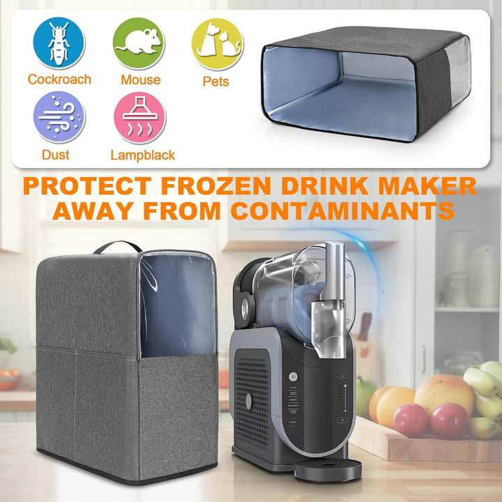YARWO Slushie Maschinen Abdeckung kompatibel mit Ninja Slushie Professional Frozen Drink Maker, Schu