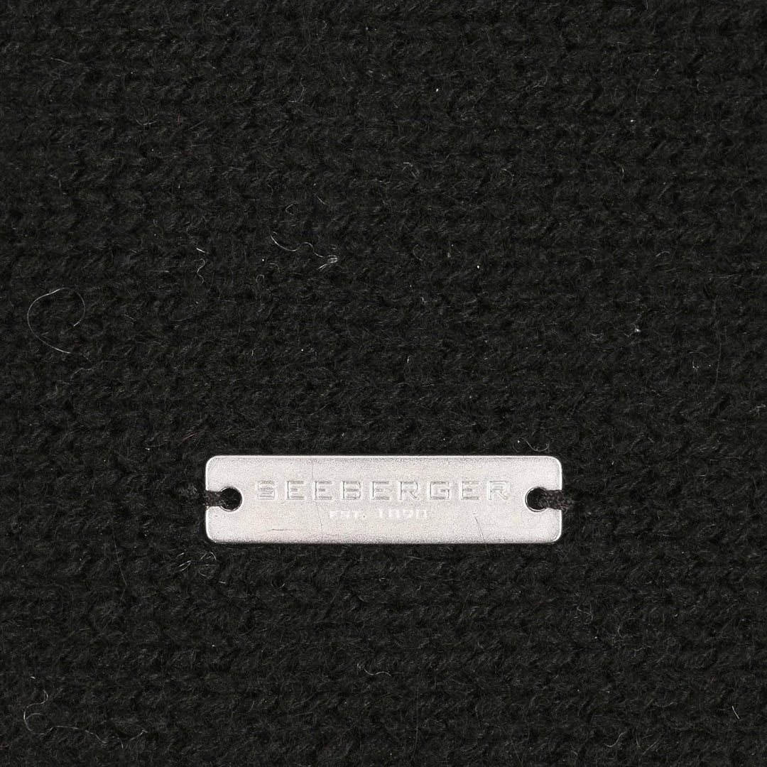 Seeberger Lasuna Kaschmir Stirnband Stirnwärmer Headband Ohrenschutz Headband (One Size - schwarz) 1
