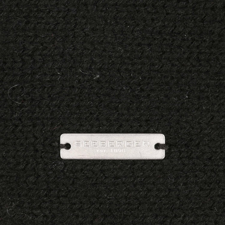 Seeberger Lasuna Kaschmir Stirnband Stirnwärmer Headband Ohrenschutz Headband (One Size - schwarz) 1