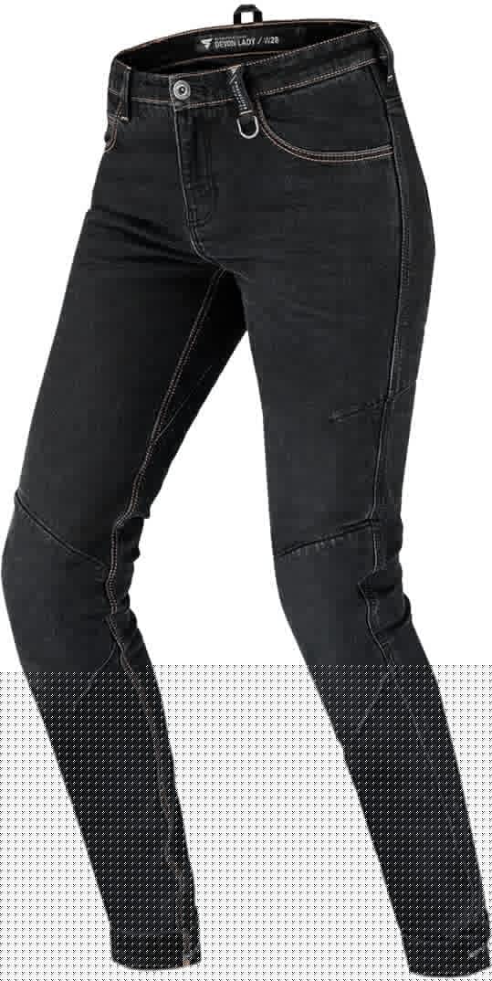 SHIMA DEVON Motorradjeans - Belüftete Elastische Slim Fit Biker Motorradhose mit FiberQL-Verstärkung