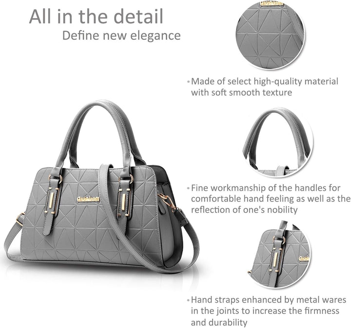 NICOLE&amp;DORIS Damen Handtaschen Umhängetasche Damenhandtaschen Henkeltaschen Schultertaschen Crossbod
