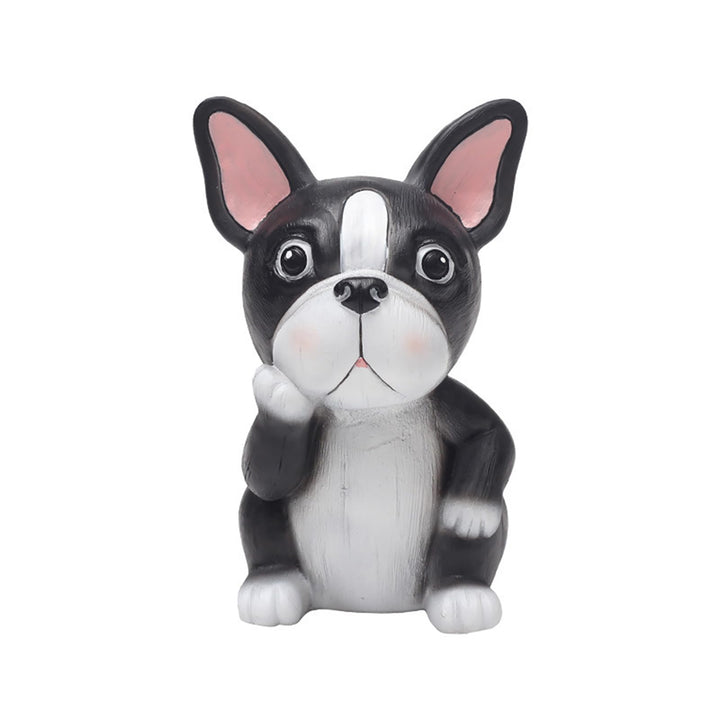 SagaSave Brillenhalter-Ständer, Cartoon-Brillenhalter, niedlicher Hunde-Brillenständer, Kunstharz-Br