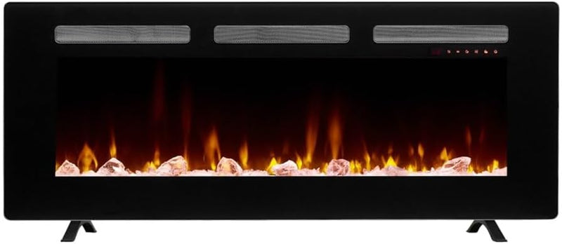 DIMPLEX - Sierra 48" - Elektrokamin - Schwarz, M - Patentierter Optiflame Flammeneffekt - Knisternde