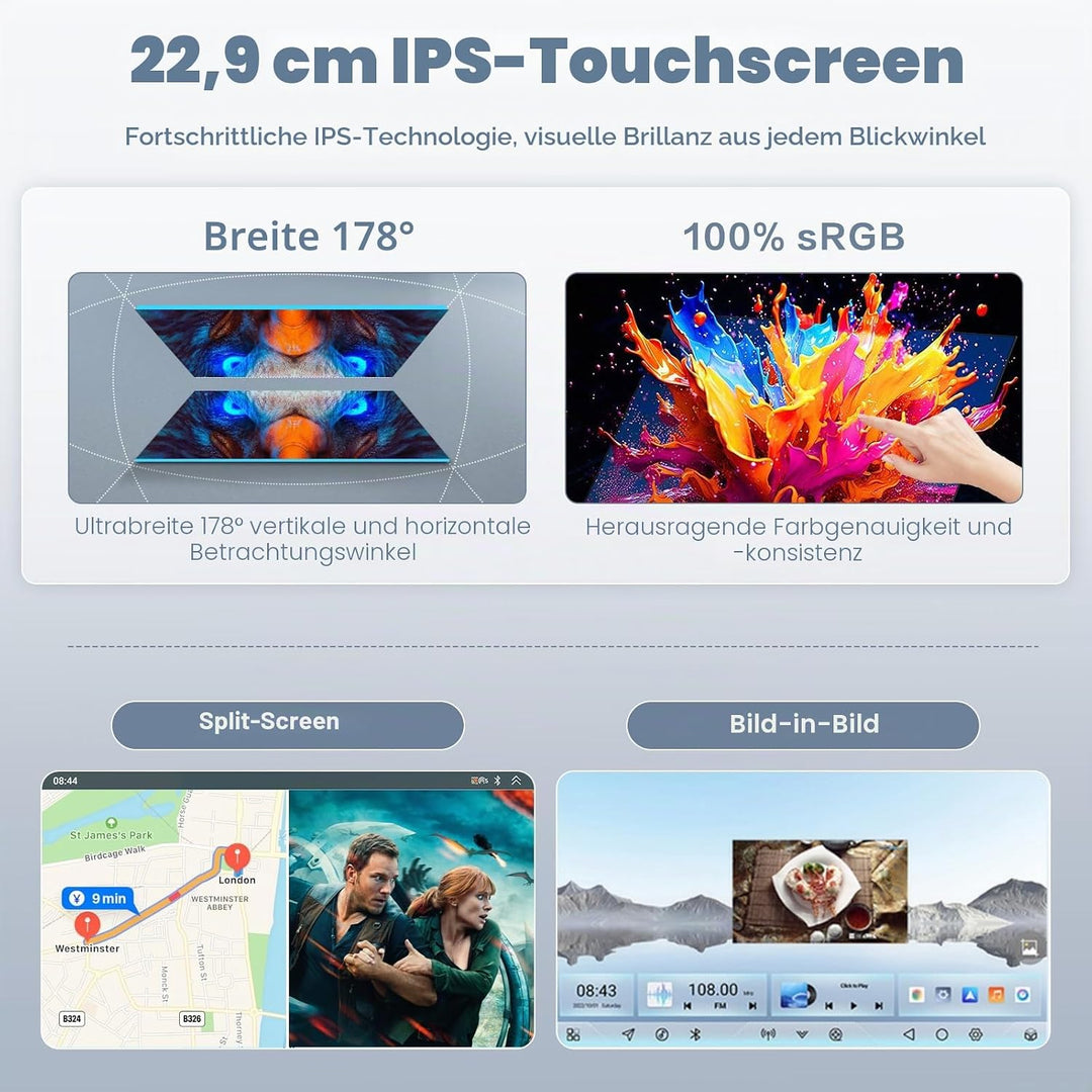 Hikity Qualcomm Snapdragon 8 Core 4+64G Android 15 Autoradio für Nissan NV200 2009-2018 Wireless Car