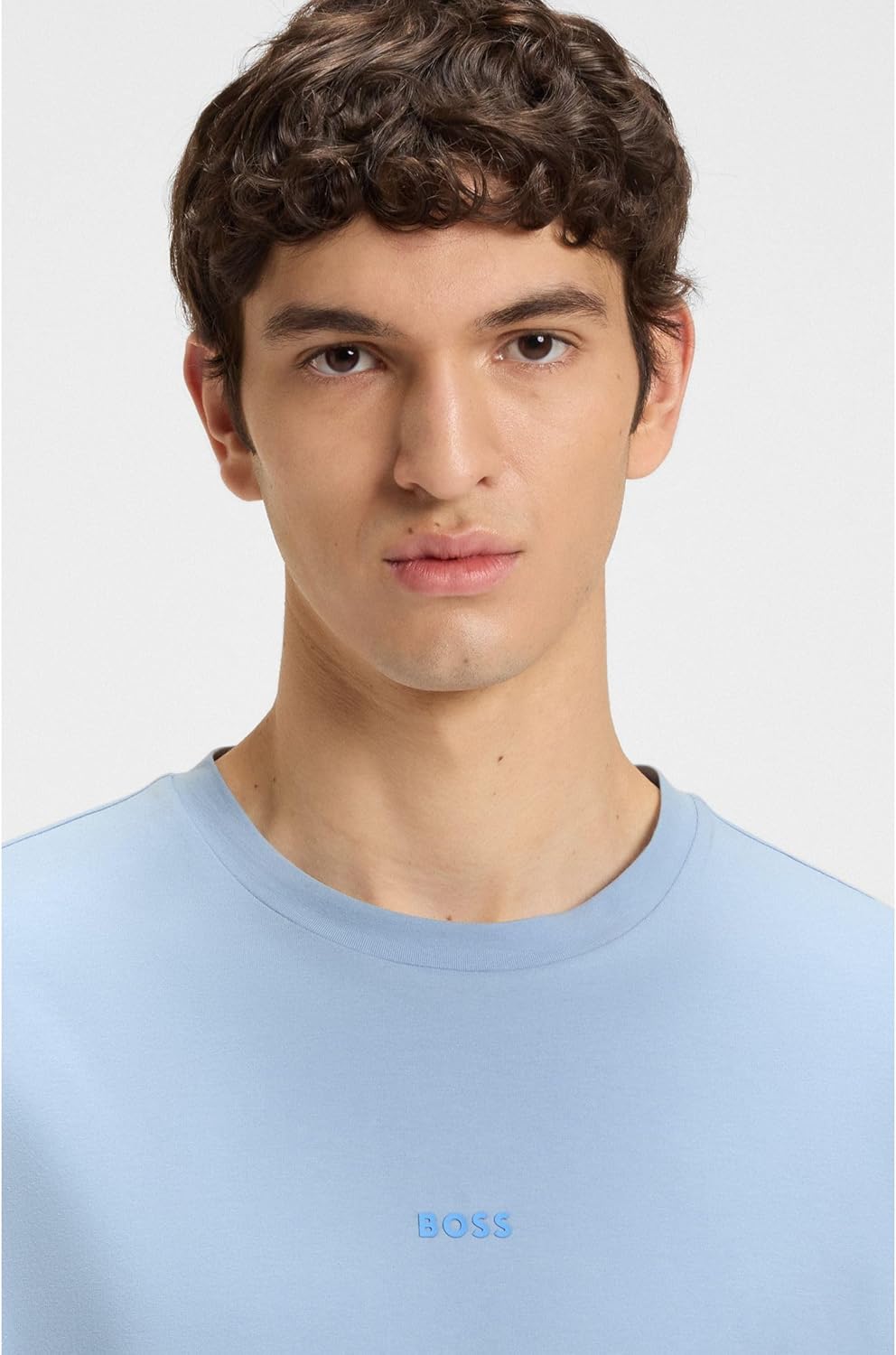 BOSS Herren T-Shirt XS Open Blue470, XS Open Blue470