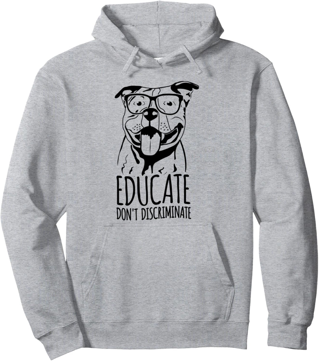 Kampfhunde Ausbilden Nicht Diskriminieren Hund Geschenk Pullover Hoodie