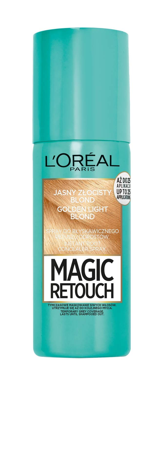 L'Oréal Paris Magic Retouch Rauschspray temporäre Farbgebung - Helle Golden Blond