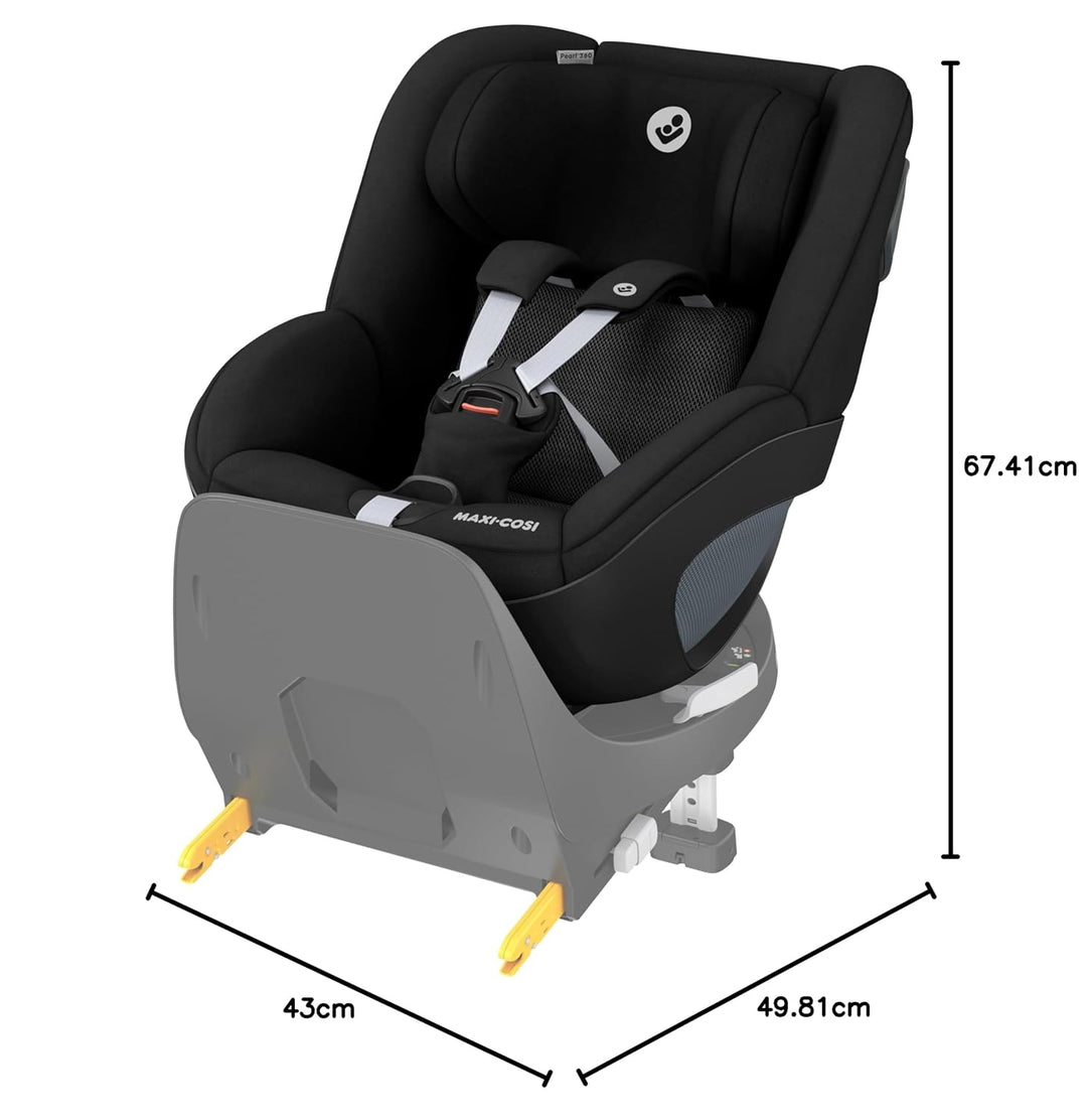 Maxi-Cosi Pearl 360 i-Size baby autositz, autositz 360 grad drehbar, 3 Monate - 4 Jahre (61-105 cm),