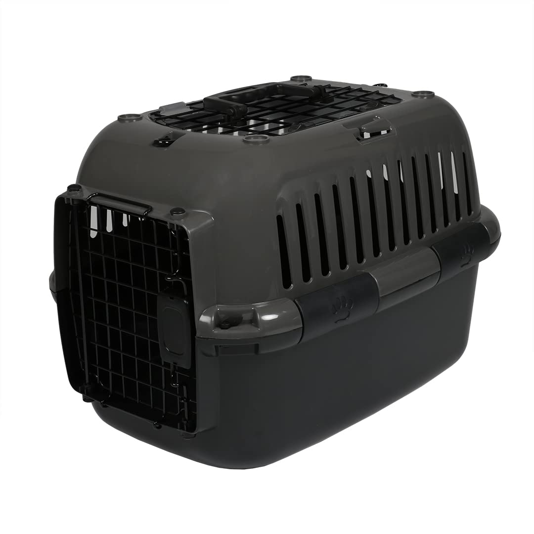 Ebi, Adventurer 60 XL – 57 x 38 x 38 cm – max. 12 kg Dunkelgrau, Transport, Dunkelgrau, Katze