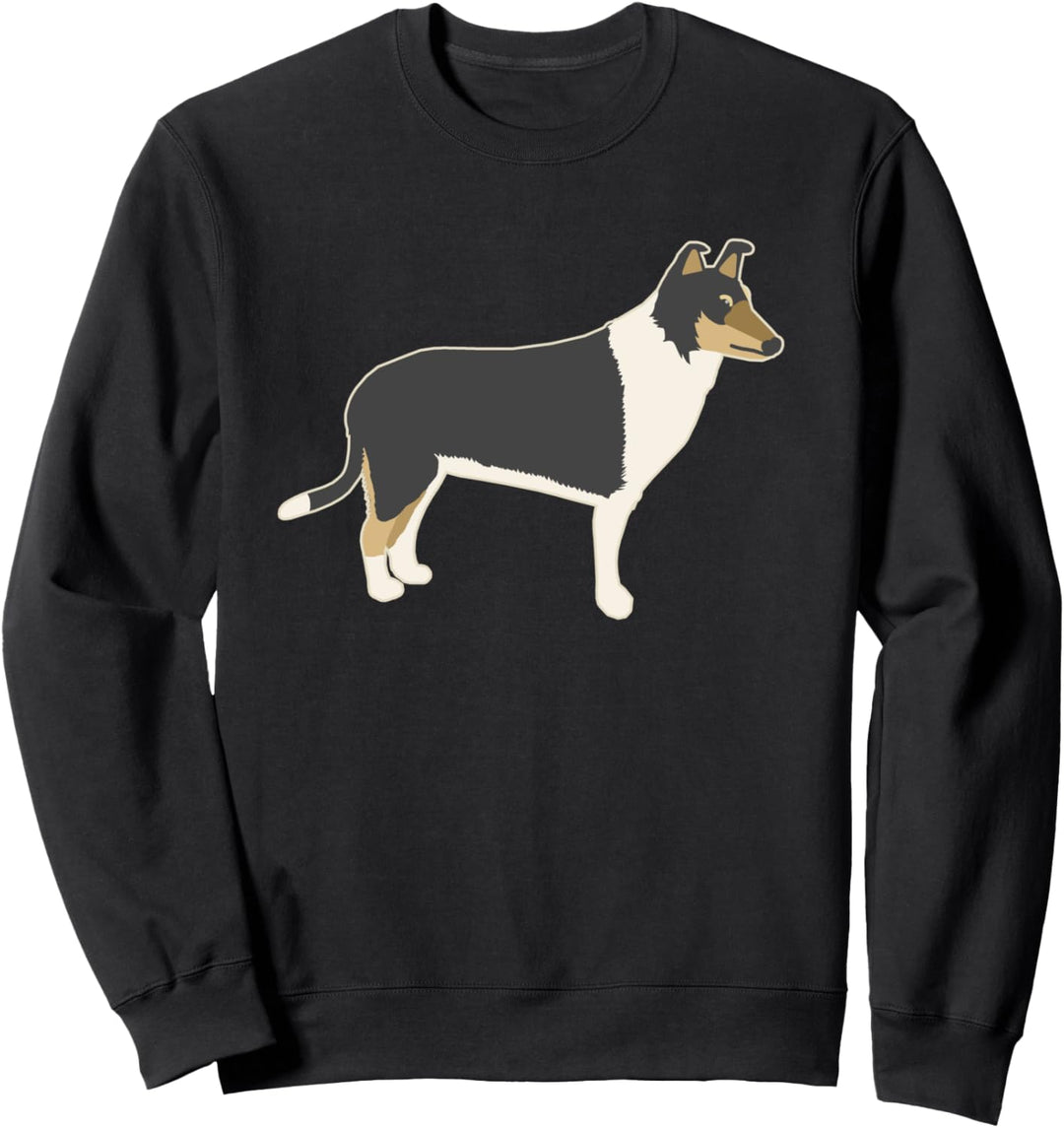 Süsser glatter Collie für Collie-Besitzer Sweatshirt