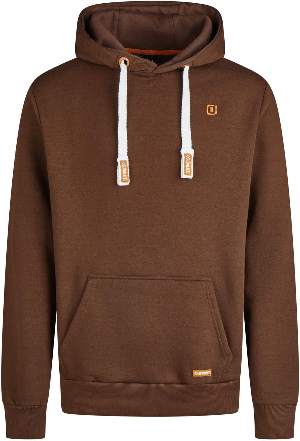 riverso Hoodie Herren Regular Fit RIVLinus Kapuzenpullover Pullover Sweatshirt Streetwear Grau Braun