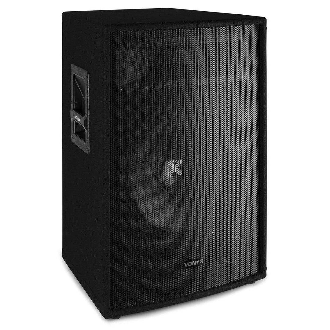 Vonyx SL15 PA Lautsprecher Passiv 800 Watt Partybox, 15 Zoll Passiv, Disco, DJ Party Lautsprecher mi