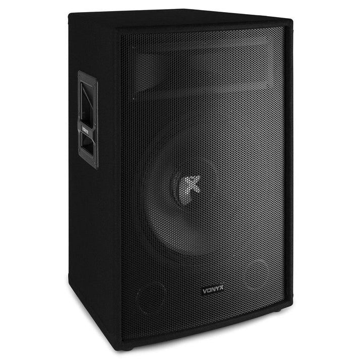 Vonyx SL15 PA Lautsprecher Passiv 800 Watt Partybox, 15 Zoll Passiv, Disco, DJ Party Lautsprecher mi