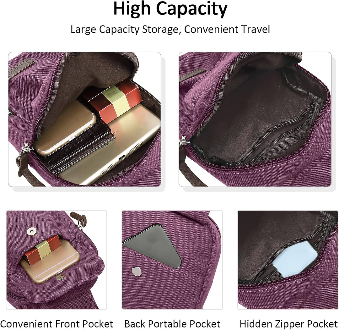 Mode Herren Brusttasche Elegant Umhängetasche Reise Schultertasche Leichte Casual Urlaub Wandern Tra