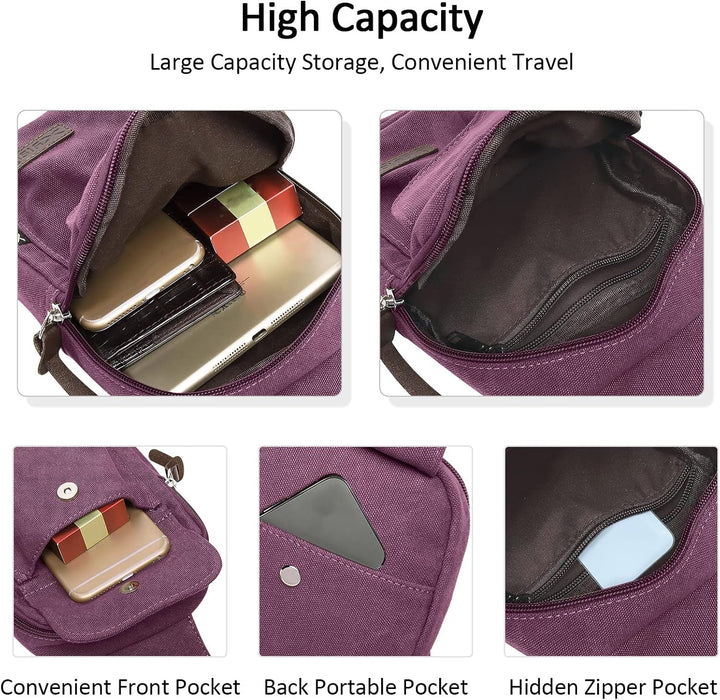 Mode Herren Brusttasche Elegant Umhängetasche Reise Schultertasche Leichte Casual Urlaub Wandern Tra