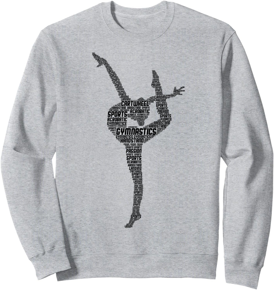 Turnerin Turnen Gymnastik Damen Kinder Mädchen Sweatshirt