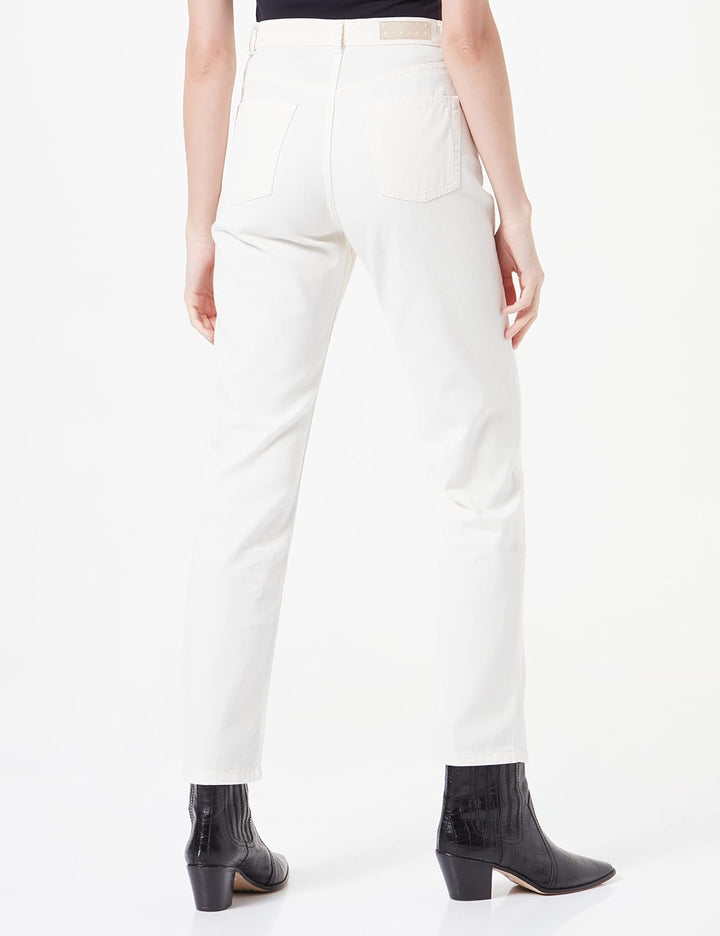SISLEY Damen Jeans 27 Creamy White Denim 10r, 27 Creamy White Denim 10r