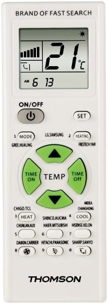 Thomson Universalfernbedienung für Klimaanlagen & Superior Electronics Superior Airco Plus Universal