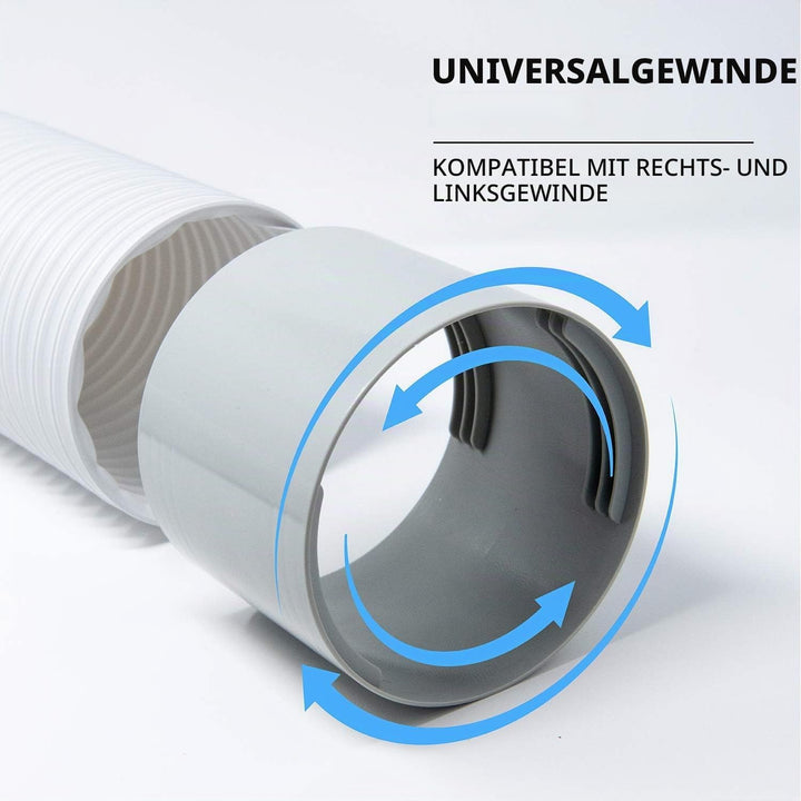 Klima Abluftschlauch Adapter Ø 130mm,Klimaanlage Schlauch Adapter,Lüftungsrohr Verbinder,Klimaanlage