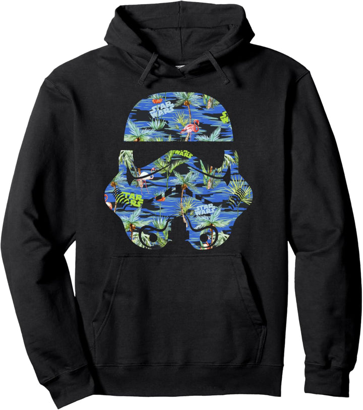 Star Wars Trooper Tropical Logo Helmet Pullover Hoodie